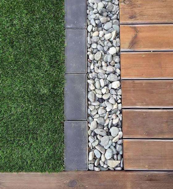 Paving and pebble edge design, Centurion